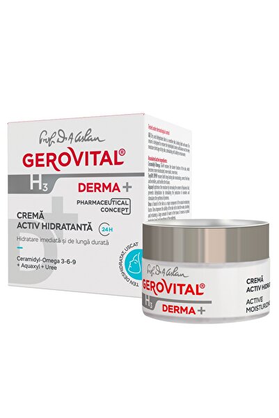 GEROVITAL H3 Derma Active Moisturizing Cream, Face Cream, 50 ml
