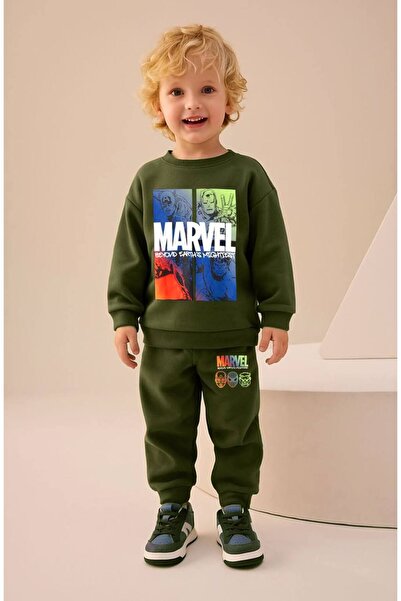 Alvadonna Marvel Boys' Bottom and Top Set