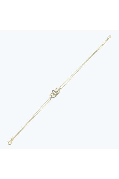 Altınbaş Altın Lotus Bileklik