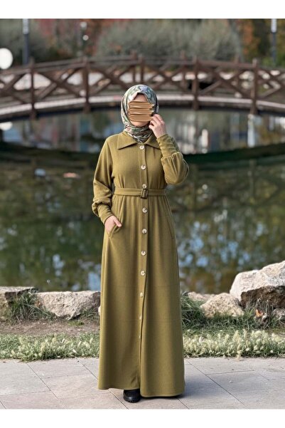 Nissra Ankanoor Flato Pocketed Buckle Belted Knitted Sweater Anka255115