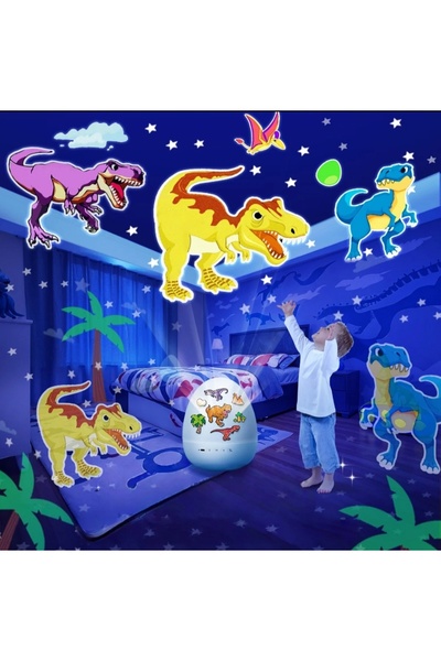Noname Bebekler Ve Cocuklar için Projiksiyon Gece Lambasi Sarjli