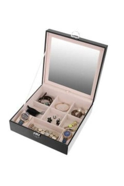 Beautylushh Cutie de bijuterii Deco cu oglindă și cheie Deluxe