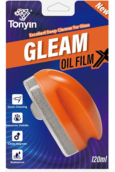 TONYİN Gleam Oil Film X 120 ml – Camdaki Yağlı Film ve Kir Tabakası Temizleyici