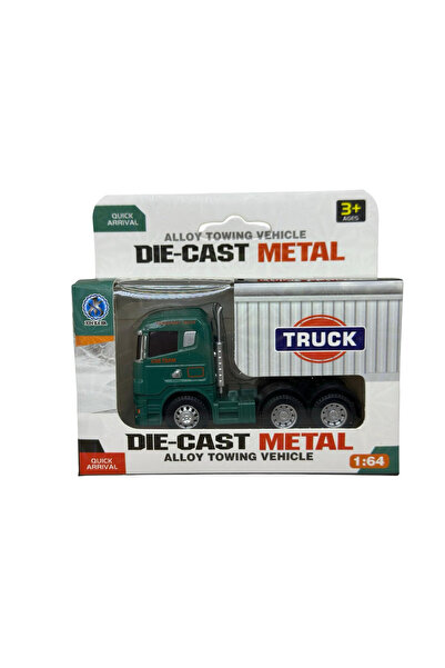 JPT Die-Cast Blue Truck Model 1:64 Scale Metal Replica