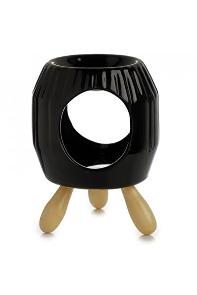 NO BRAND Vas negru de aromaterapie