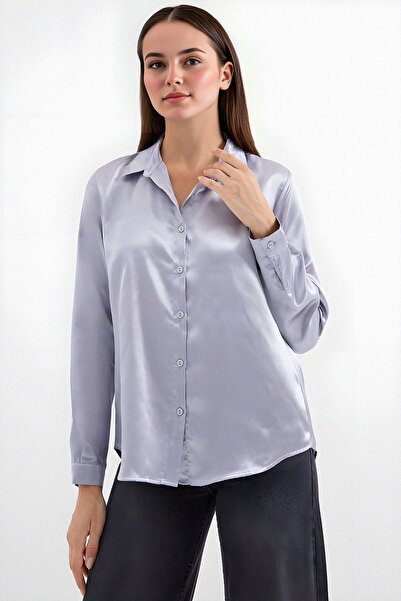 Hiccup Cămașă cu mânecă lungă și nasturi acoperite SBDART aten