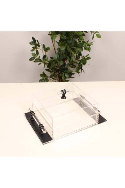 genernic Serving tray with lid, 21*28 cm