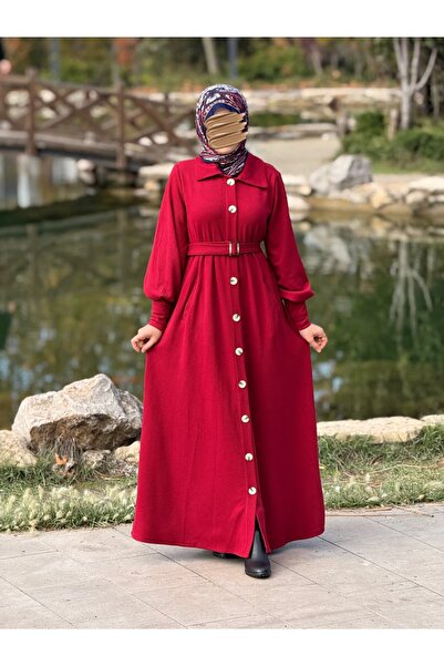 Nissra Ankanoor Flato Pocketed Buckle Belted Knitted Sweater Anka255115