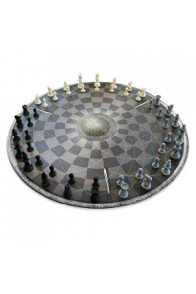 MIKAMAX Fun & Friends Three-player Chess Game