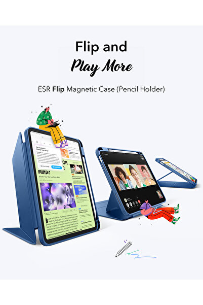 ESR iPad 10Th Generation Generation / 11Th Generation (A14/A16) Flip Magnetic Case