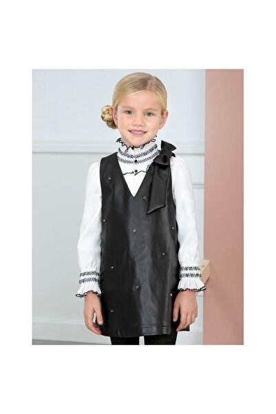 Abel & Lula Sarafan imitatie piele elegenat fete AbelandLula 5547-8