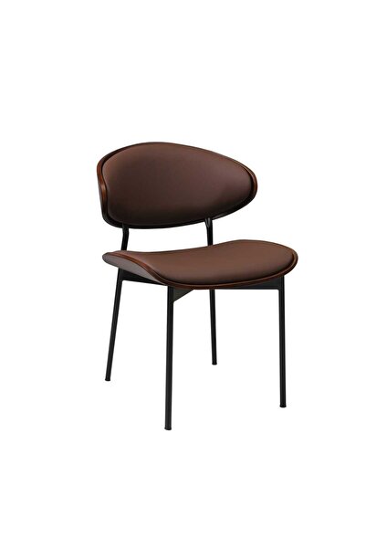 ARTA DOOR Calypso Chairs Brown Eco-Leather, - Skandinav, Modern, HoReCa, Kitchen, Living Room, Office,