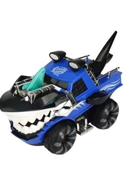 Generic Electric Shark Chariot Walking Vehicle with Lights and Music - Kids' Toy