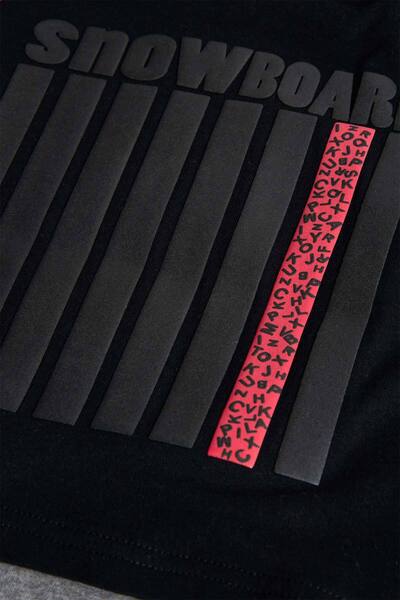 Boboli Boy's Embossed Printed Sweatshirt