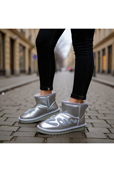 OEM Women's fur-lined boots, eco-leather, B21-170