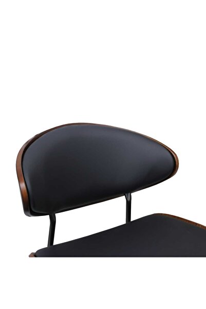 ARTA DOOR Calypso Chairs Black Eco-Leather, - Scandinavian, Modern, HoReCa, Kitchen, Living Room, Office
