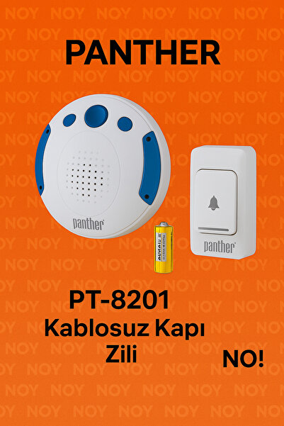 NOY Kablosuz Kapı Zili Uzun Menzilli, Pil Dahil, Suya Dayanıklı Wireless Zil ...