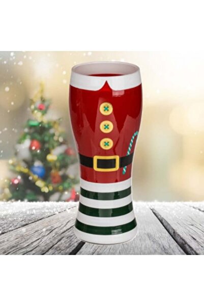 OOTB Set of 2 Christmas beer glasses