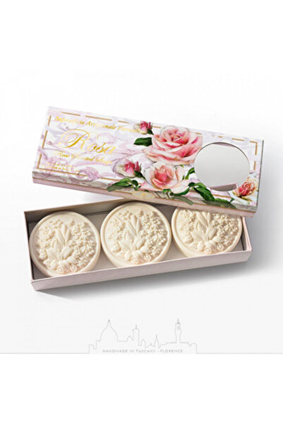 Saponificio Artigianale Fiorentino Set cadou de 3 săpunuri artizanale cu tran...