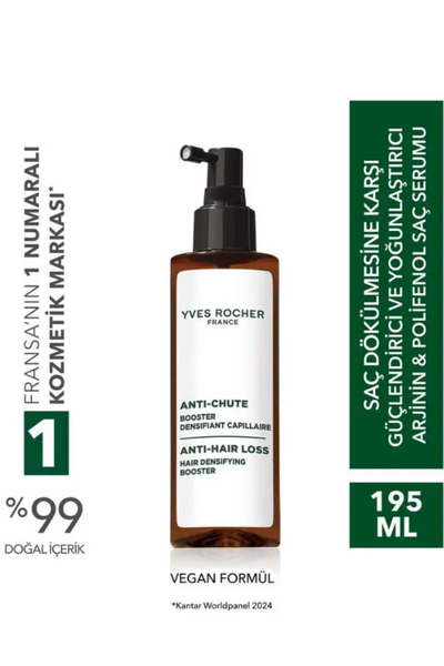 Yves Rocher Saç Dökülmesine Karşı 3’ü 1 Arada Arjinin ve Yerba Santa Özlü Güç...