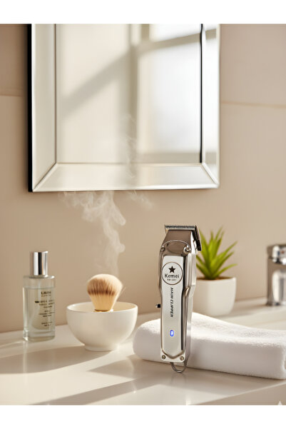 Kemei Cordless Hair Clipper with LED Display
