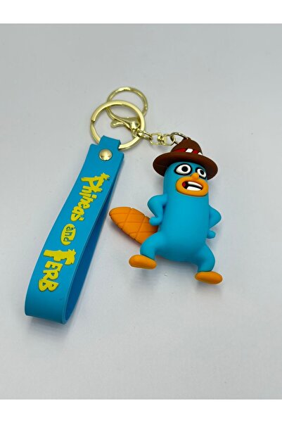MyladyAccessoriess Breloc albastru drăguț personaj