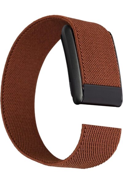 NEONI The Fresh Strap - Band Compatible with Whoop 4.0 - Odor-Resistant Breathable Nylon Brown