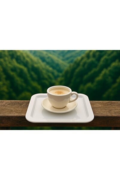 Fabrication Colorful Unbreakable Plastic Square Flat Coffee & Tea & Dessert P...