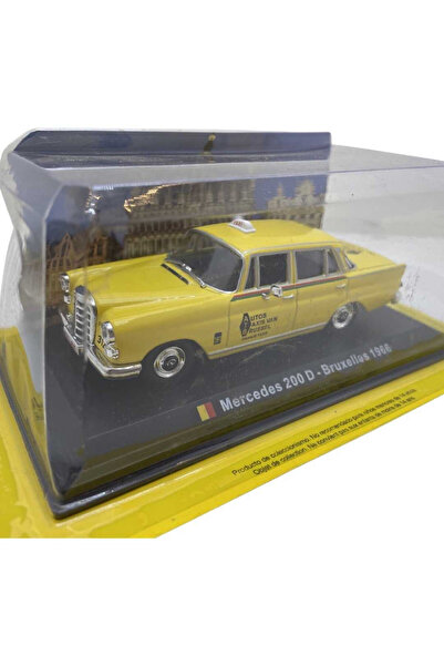 JPT Mercedes 200 Brussels Taxi 1962 Diecast 1/43 Scale