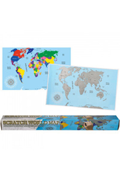 OOTB Scratch-off World Map