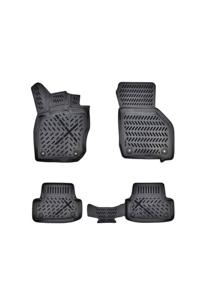 Lumi LUXURY Covoare cauciuc tavita compatibile Audi A3 8Y 2021-