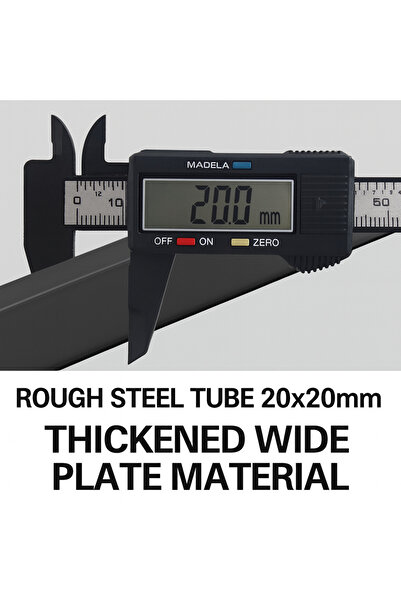 KEKE Bookshelf Space Saving Display Rack with Open Shelves for Home Office and Student Use 100 cm