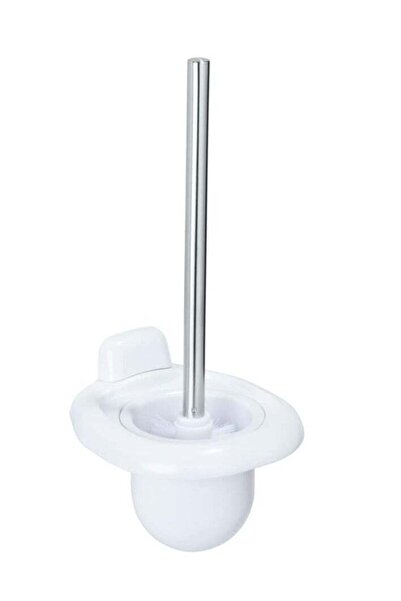 Wenko حامل فرشاة المرحاض المثبت على الحائط - أبيض