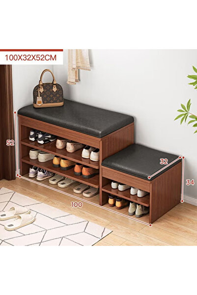 KEKE Step Model 2 and 3 Tier Multifunctional Shoe Cabinet Rack with Seat