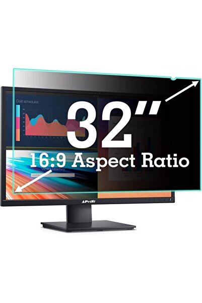 Taimi 32" Laptop High Quality Privacy Wide Screen Filter For 32" 16:9 Aspect Ratio 698*392mm