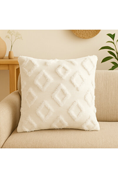 Belomia Home Collection Διακοσμητικό κάλυμμα μαξιλαριού 43x43 |   Κεντημένο μ...