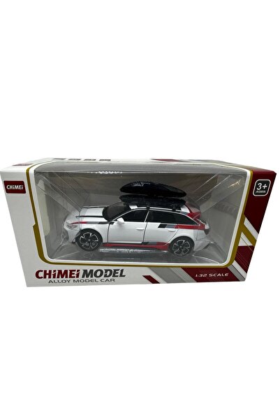 JPT Audi RS6 1:32 White Metal Model with Lights & Sounds