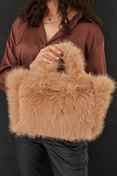 Fulla Moda Plush Arm and Shoulder Bag