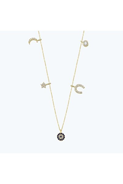 Altınbaş Altın Şans Kolye