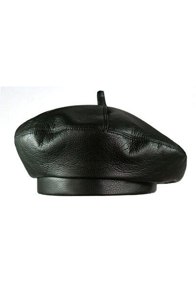 Trenderrs Unisex Vintage Vegan Leather Painter Beret