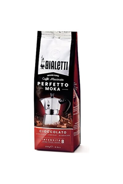 Bialetti Perfetto Moka Σοκολάτα Αλεσμένος Καφές, 250g