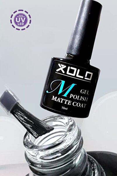 xolo Kalıcı Oje Matte Top Coat 10 ML Jel Oje İçin Mat Sabitleyici Bitiş Katı