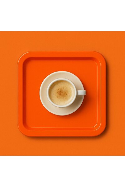 The fabrication Colorful Unbreakable Plastic Square Flat Coffee & Tea & Desse...