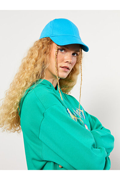 LC Waikiki Green Text Embroidered Women's Cap Hat