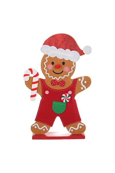 OEM Figurină decorativă din fetru, turtă dulce, 29x5x46.5cm