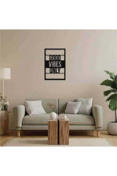 Story of candle لوحة فنية جدارية تأتي بتصميم "عبارة Good Vibes Only" لتزين جد...