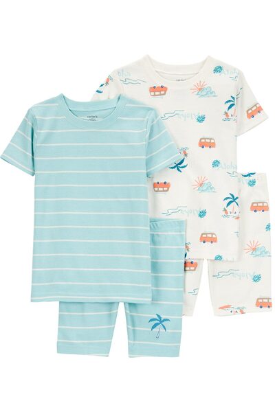 Carter's Baby Boy Pajamas Set 4 Pack