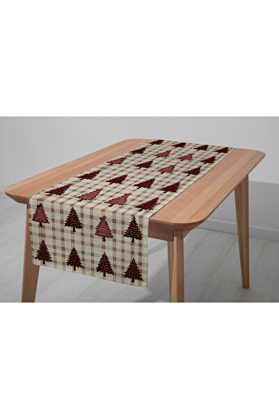 Filamente Digital Printed Runner - New Year / Christmas Patterned - 140X40 cm