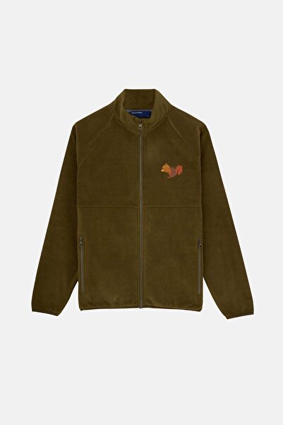 WWF Market Sincap Full-Zip Polar - Khaki