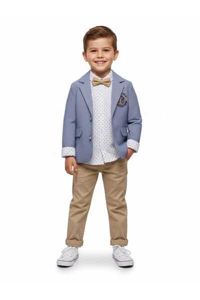 NiLi Boys' Triple Suit Style